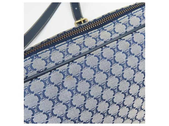 Céline Borsa a Spalla Celine Macadam Navy Blu navy - vista 12