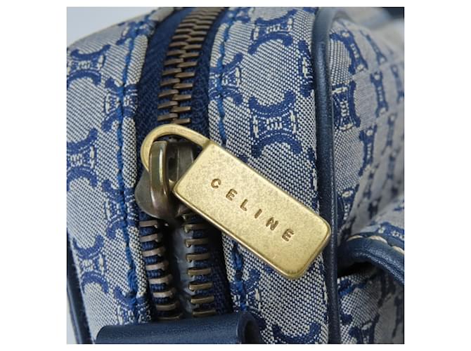 Céline Borsa a Spalla Celine Macadam Navy Blu navy - vista 18