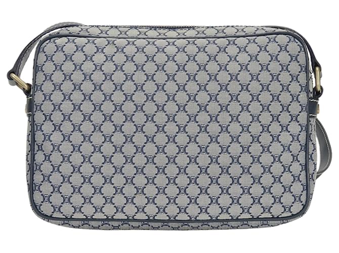 Céline Borsa a Spalla Celine Macadam Navy Blu navy - vista 4