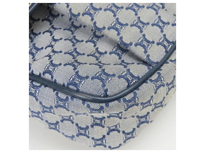 Céline Borsa a Spalla Celine Macadam Navy Blu navy - vista 6