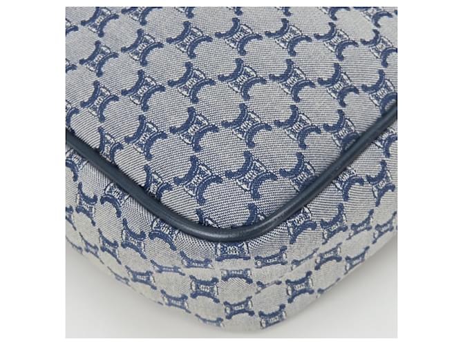 Céline Borsa a Spalla Celine Macadam Navy Blu navy - vista 7