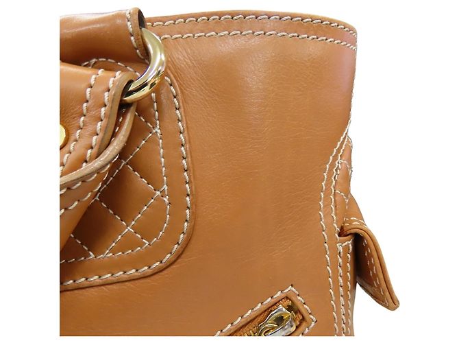 Céline Celine Boogie Handtasche Braun Kamel - Ansicht 11
