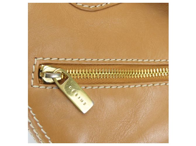 Céline Celine Boogie Handtasche Braun Kamel - Ansicht 12
