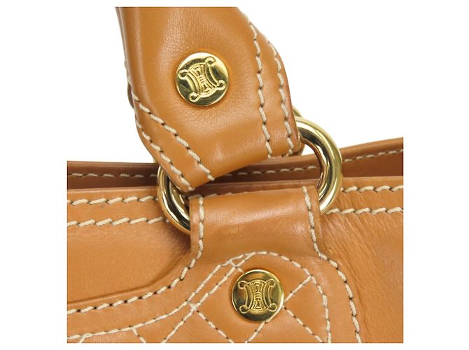 Céline Celine Boogie Handtasche Braun Kamel - Ansicht 18