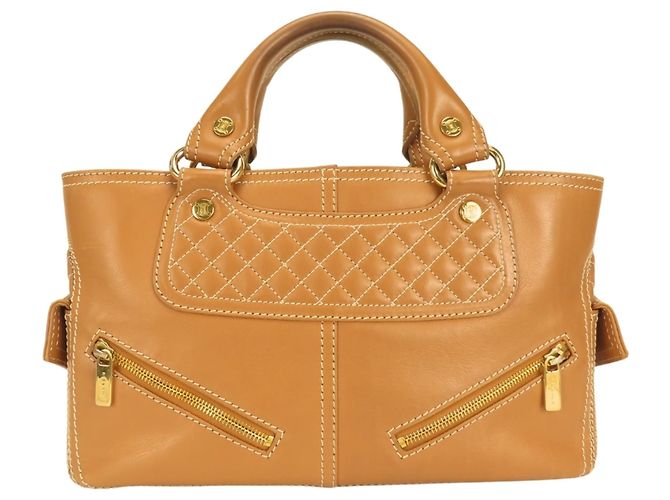 Céline Celine Boogie Handtasche Braun Kamel - Ansicht 2