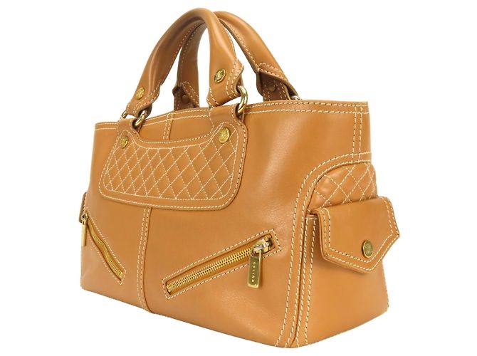 Céline Celine Boogie Handtasche Braun Kamel - Ansicht 3