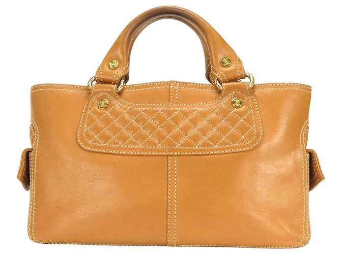 Céline Celine Boogie Handtasche Braun Kamel - Ansicht 5