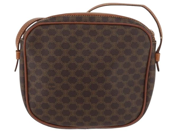 Céline Celine Vintage Macadam Canvas Small Marron - vue 2