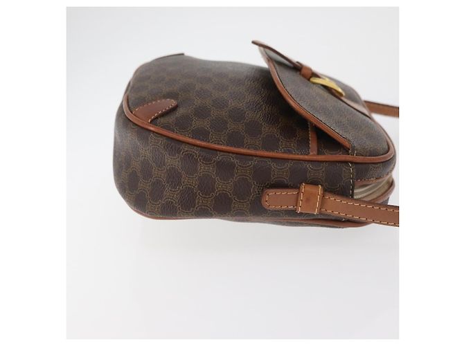 Céline Celine Vintage Macadam Canvas Small Marron - vue 3