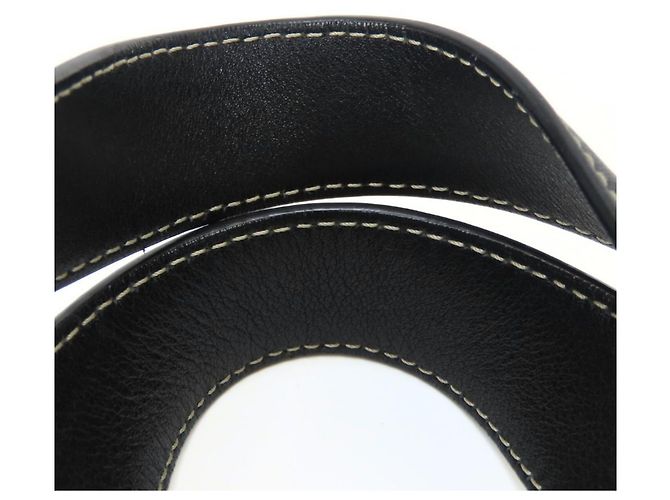 Céline Celine Macadam Canvas Leder Tote Bag Braun Schwarz - Ansicht 12