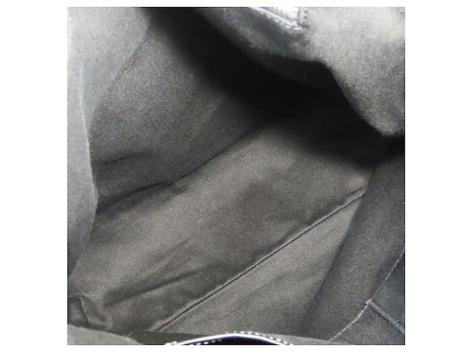 Céline Celine Macadam Canvas Leder Tote Bag Braun Schwarz - Ansicht 15