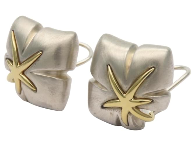 Pendientes de clip Maple Leaf de Tiffany & Co. Plata Dorado - vista 3