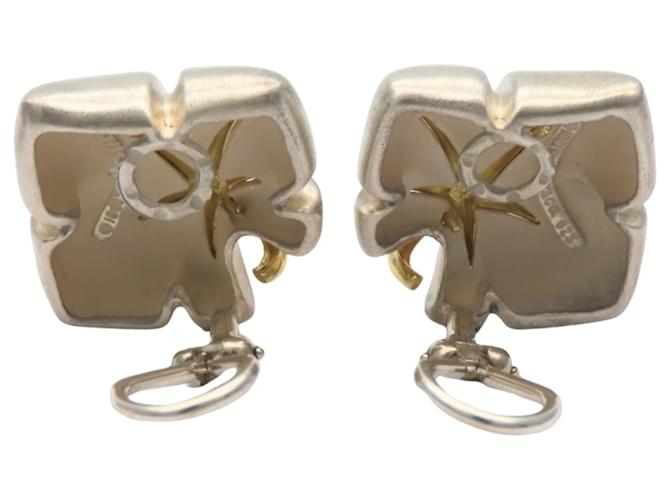 Pendientes de clip Maple Leaf de Tiffany & Co. Plata Dorado - vista 5
