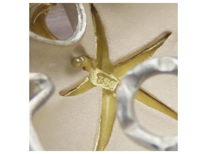 Pendientes de clip Maple Leaf de Tiffany & Co. Plata Dorado - vista 8
