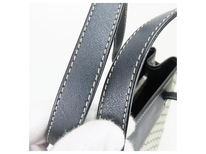Céline Borsa Tote Celine Macadam Marrone Nero - vista 10