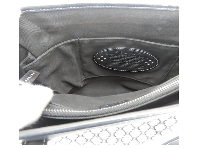 Céline Borsa Tote Celine Macadam Marrone Nero - vista 14