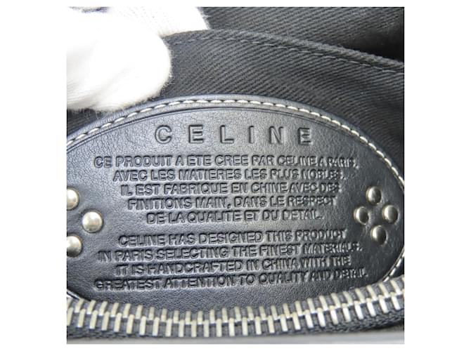 Céline Borsa Tote Celine Macadam Marrone Nero - vista 15