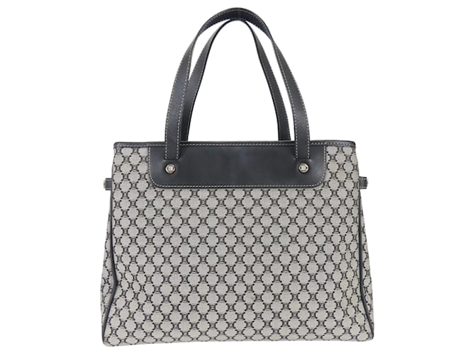 Céline Borsa Tote Celine Macadam Marrone Nero - vista 2