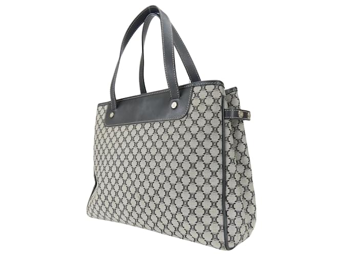 Céline Borsa Tote Celine Macadam Marrone Nero - vista 3