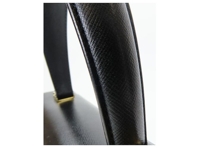 Borsa a mano in pelle Gancini Salvatore Ferragamo Nero - vista 10