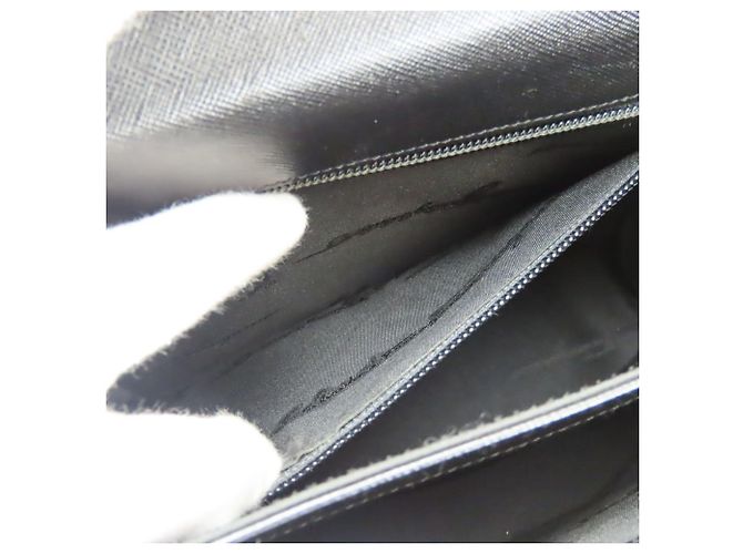 Borsa a mano in pelle Gancini Salvatore Ferragamo Nero - vista 27