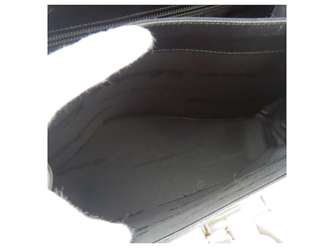 Borsa a mano in pelle Gancini Salvatore Ferragamo Nero - vista 29