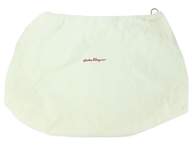 Borsa a mano in pelle Gancini Salvatore Ferragamo Nero - vista 40