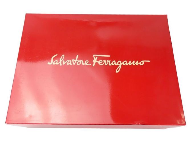 Borsa a mano in pelle Gancini Salvatore Ferragamo Nero - vista 41
