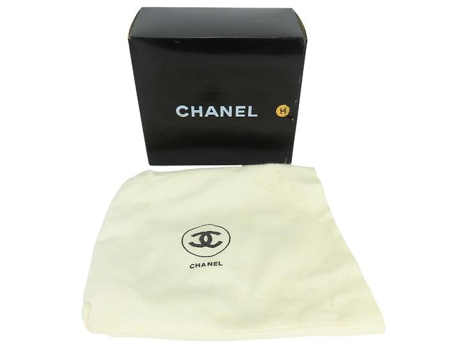 Borsa a tracolla Chanel in agnello nero - vista 26