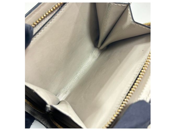 Loewe Bi-fold Wallet aus grauem Leder - Ansicht 16