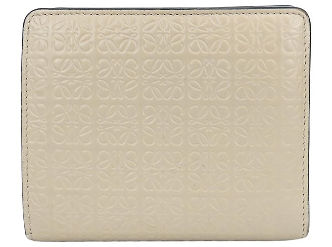 Loewe Bi-fold Wallet aus grauem Leder - Ansicht 2