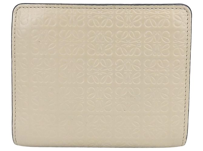 Loewe Bi-fold Wallet aus grauem Leder - Ansicht 3