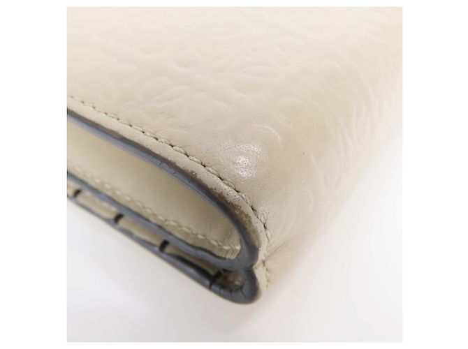 Loewe Bi-fold Wallet aus grauem Leder - Ansicht 6