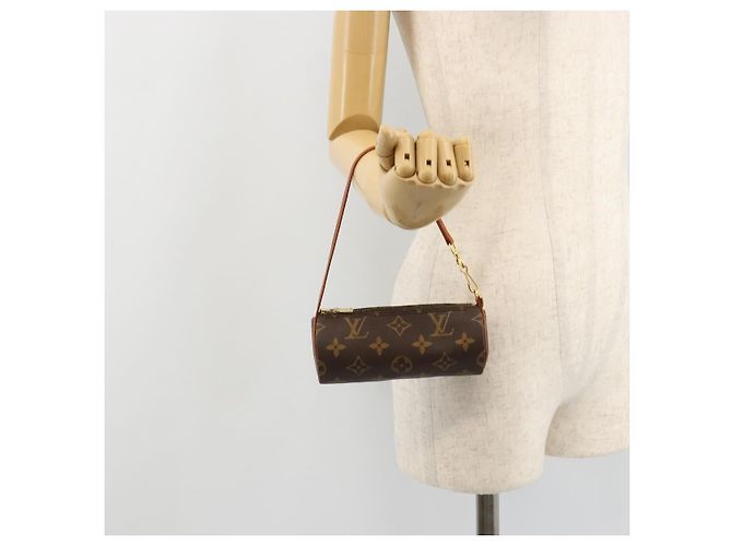 LOUIS VUITTON Monogram Papillon Pouch LV Auth 180346 Monograma - vista 18
