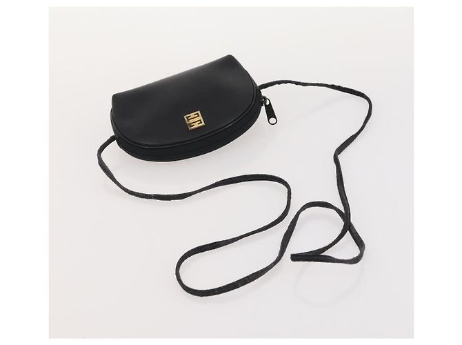 Borsa a Spalla GIVENCHY Barry in Pelle 4 Set Nero Oro Argento Auth bs35228 D'oro - vista 17