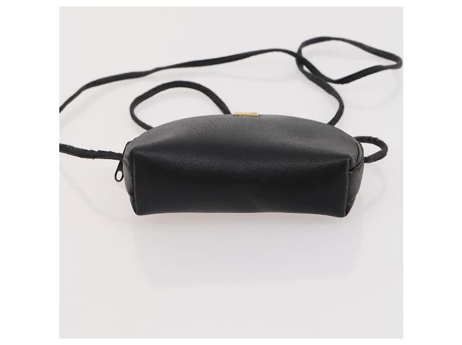 Borsa a Spalla GIVENCHY Barry in Pelle 4 Set Nero Oro Argento Auth bs35228 D'oro - vista 18