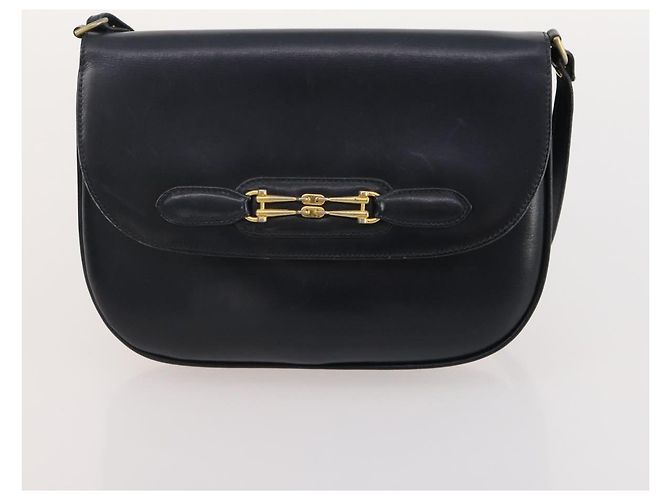 Borsa a Spalla GIVENCHY Barry in Pelle 4 Set Nero Oro Argento Auth bs35228 D'oro - vista 20