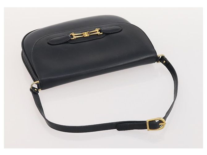 Borsa a Spalla GIVENCHY Barry in Pelle 4 Set Nero Oro Argento Auth bs35228 D'oro - vista 23