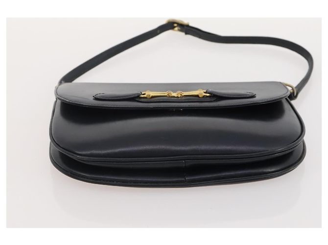 Borsa a Spalla GIVENCHY Barry in Pelle 4 Set Nero Oro Argento Auth bs35228 D'oro - vista 24