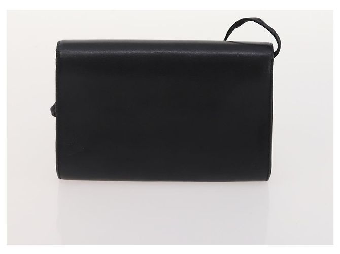 Borsa a Spalla GIVENCHY Barry in Pelle 4 Set Nero Oro Argento Auth bs35228 D'oro - vista 9