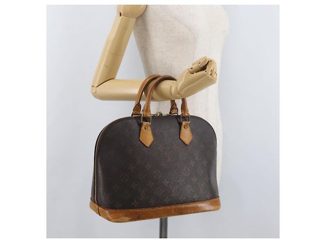 LOUIS VUITTON Borsa Monogram Alma M51130 LV Auth BA12865 Monogramma - vista 21