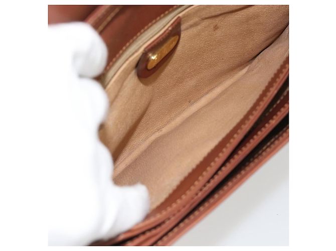 Borsa a tracolla GUCCI Micro GG Supreme PVC Beige Gold 004 106 0024 Auth ka4373 D'oro - vista 17