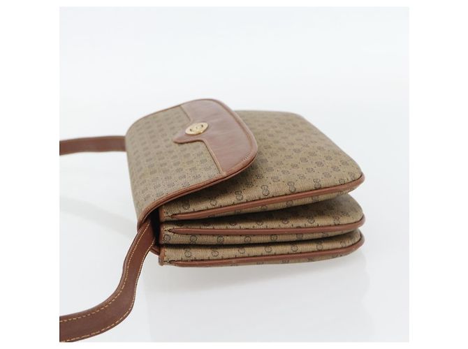 Borsa a tracolla GUCCI Micro GG Supreme PVC Beige Gold 004 106 0024 Auth ka4373 D'oro - vista 4