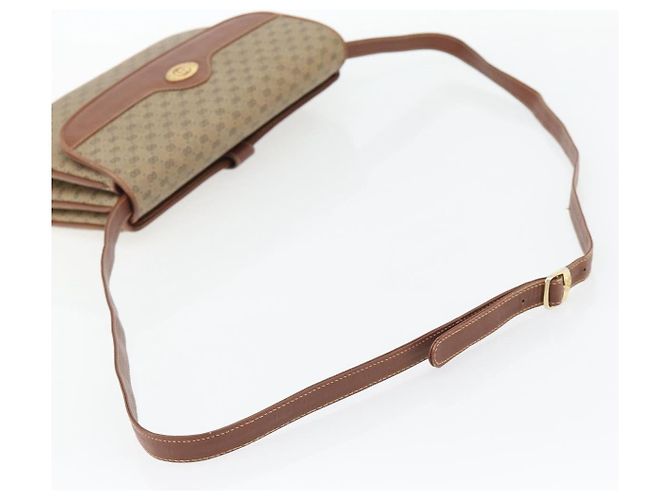 Borsa a tracolla GUCCI Micro GG Supreme PVC Beige Gold 004 106 0024 Auth ka4373 D'oro - vista 7