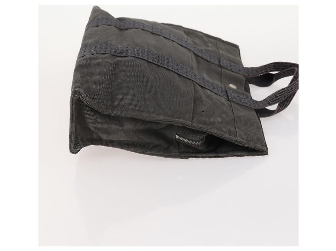 Hermès HERMES Tote Bag Canvas 3 Set Black Gray Auth BA12667 Braun Schwarz - Ansicht 11