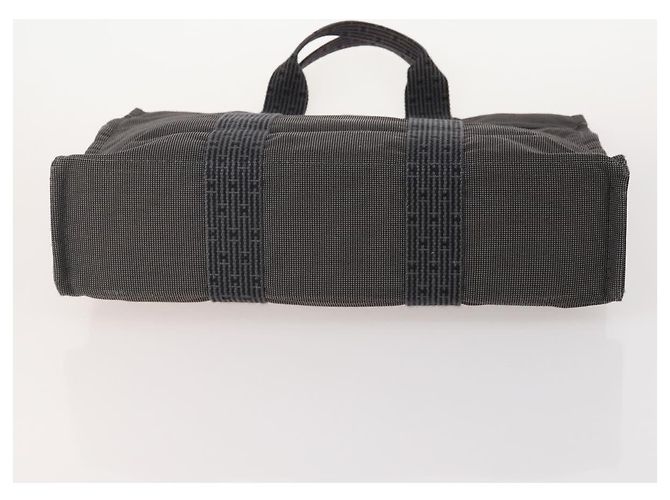 Hermès HERMES Tote Bag Canvas 3 Set Black Gray Auth BA12667 Braun Schwarz - Ansicht 7