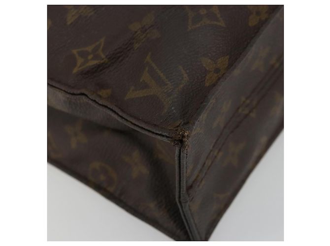 LOUIS VUITTON Monogram Sac Plat Hand Bag M51140 LV Auth bs35196 Monogramma - vista 16