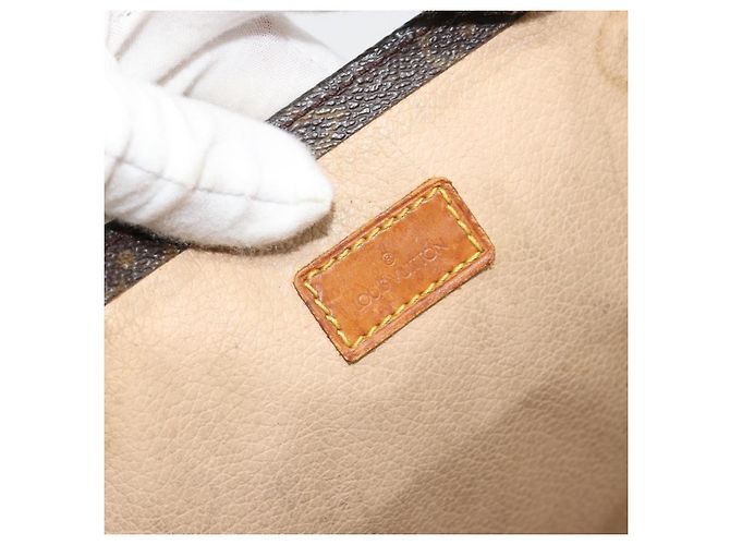 LOUIS VUITTON Monogram Sac Plat Hand Bag M51140 LV Auth bs35196 Monogramma - vista 17