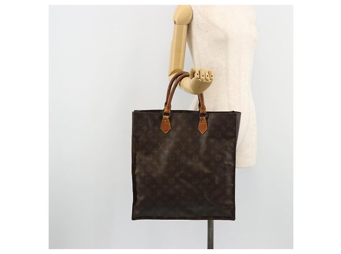 LOUIS VUITTON Monogram Sac Plat Hand Bag M51140 LV Auth bs35196 Monogramma - vista 20