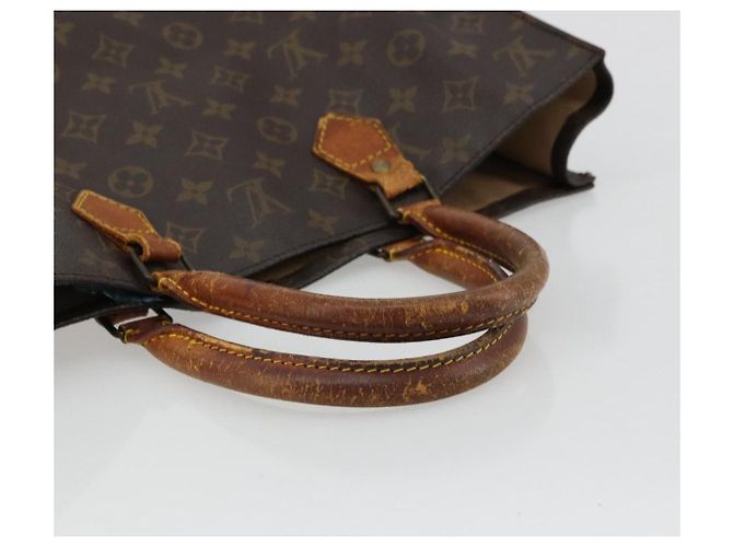 LOUIS VUITTON Monogram Sac Plat Hand Bag M51140 LV Auth bs35196 Monogramma - vista 7